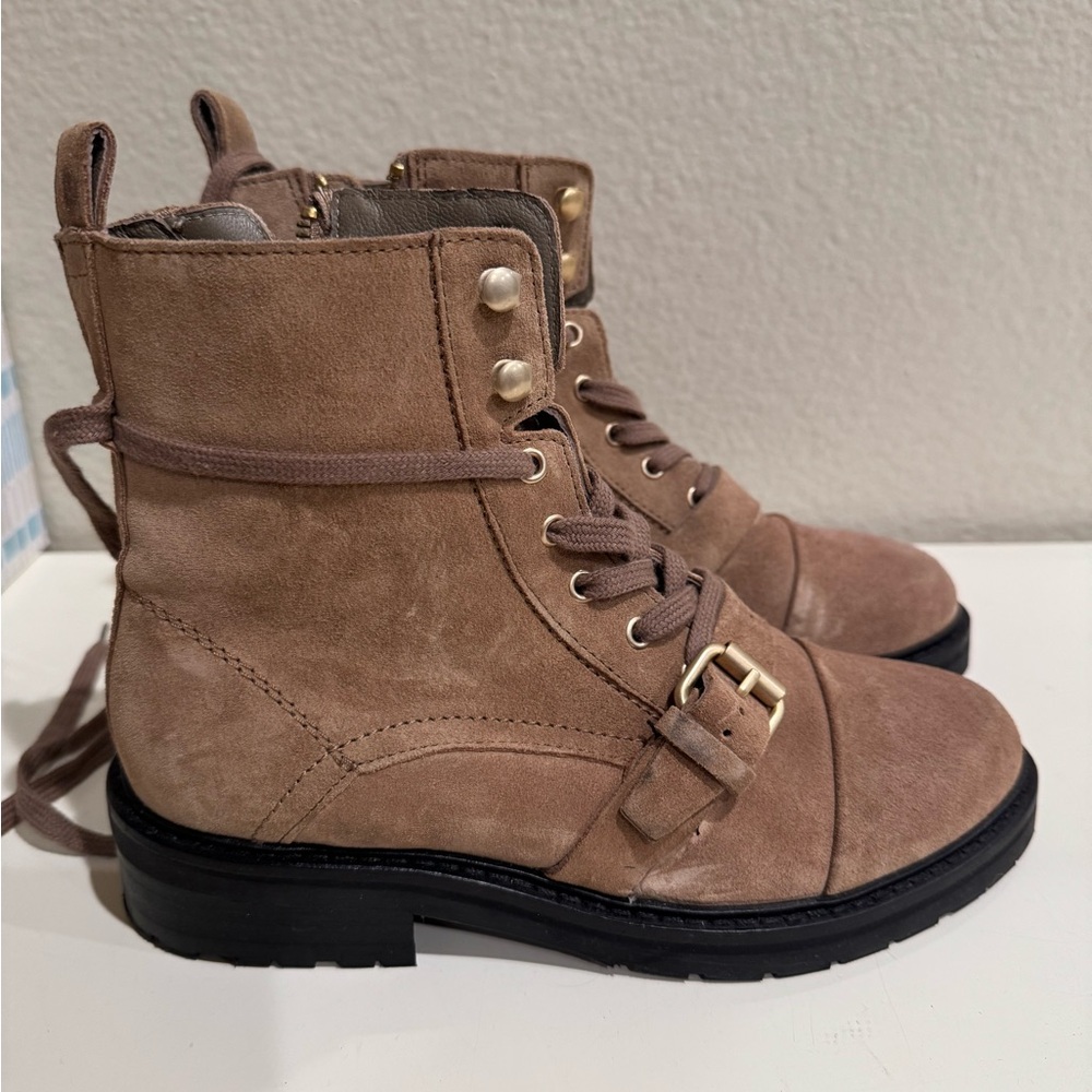 AllSaints combat boots